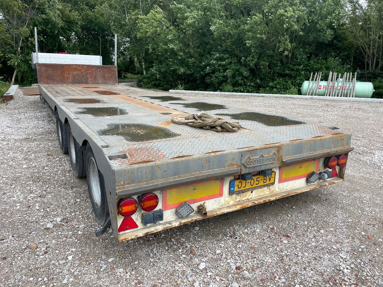 Nooteboom Mco-48-03 V uitschuifbaar hydrolisch gestuurd semi dieplader - Low loader semi-trailer: picture 5 Nooteboom Mco-48-03 V uitschuifbaar hydrolisch gestuurd semi dieplader - Low loader semi-trailer: picture 5