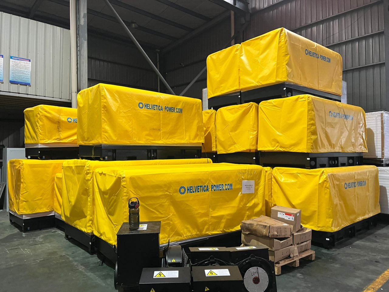 New Generator set HELVETICA POWER HP100S1A 100KVA / 125 KW Diesel Stromgenerator: picture 8