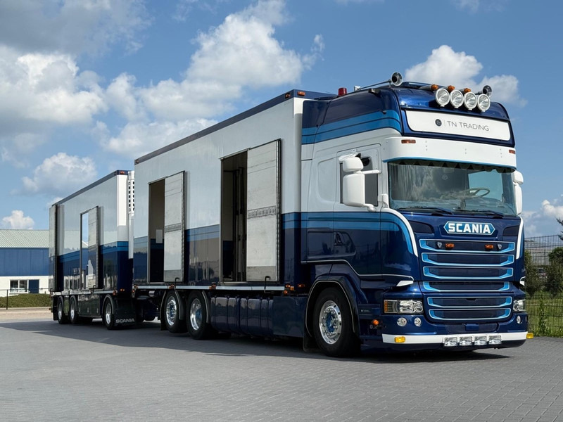 Scania R450 SHOW COMBI, SPECIAL INTERIOR, LIKE NEW, LOW MILEAGE. - Box truck: picture 4 Scania R450 SHOW COMBI, SPECIAL INTERIOR, LIKE NEW, LOW MILEAGE. - Box truck: picture 4