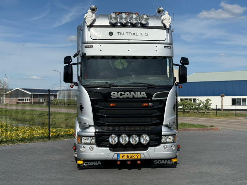 Tractor unit Scania R520 V8 FULL AIR, STEERING PUSHER, SHOW TRUCK, TOP: picture 7