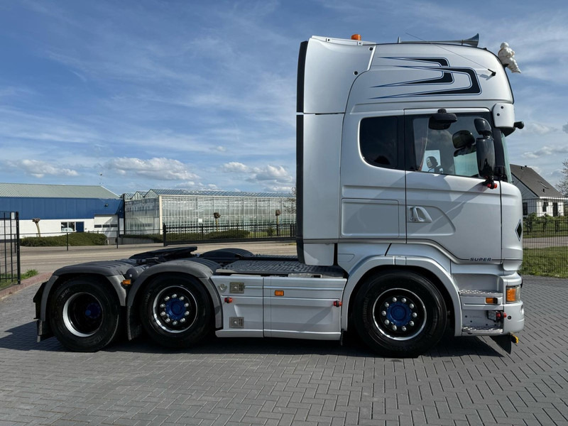 Tractor unit Scania R520 V8 FULL AIR, STEERING PUSHER, SHOW TRUCK, TOP: picture 20
