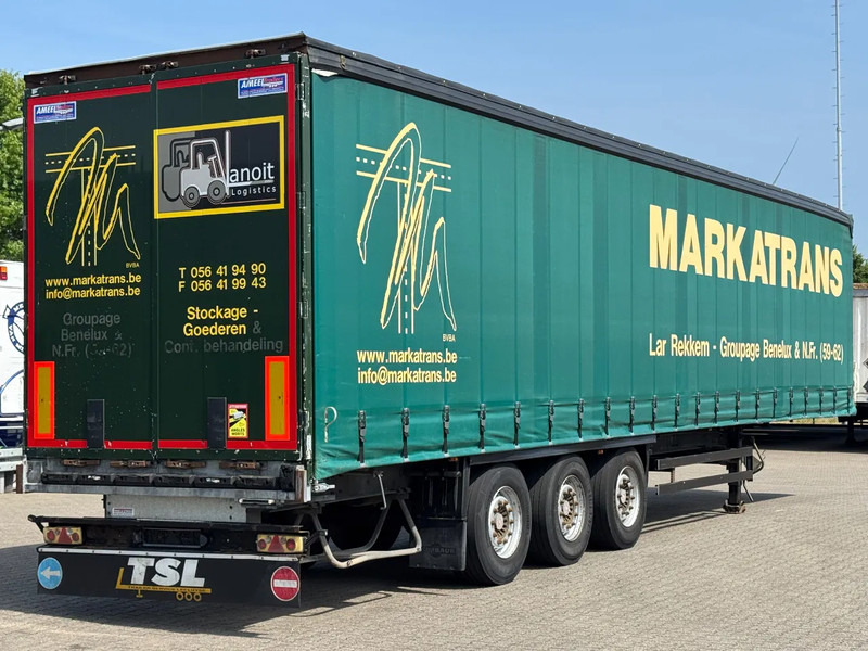 Curtainsider semi-trailer Humbaur Schuifzeil -Dak / SAF-Disc: picture 1