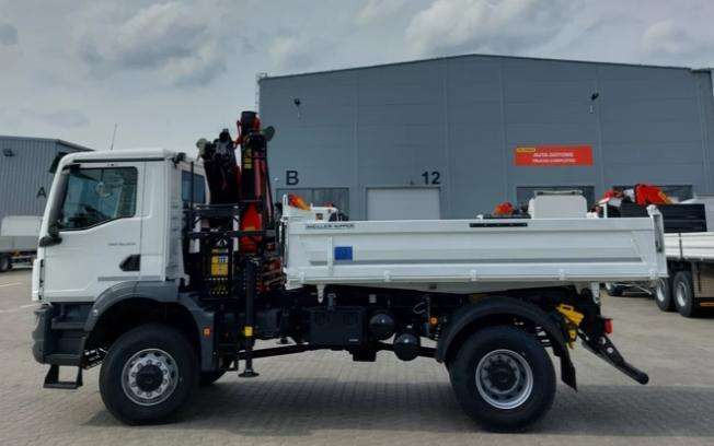 MAN TGM 18.320 - Tipper, Crane truck: picture 1 MAN TGM 18.320 - Tipper, Crane truck: picture 1