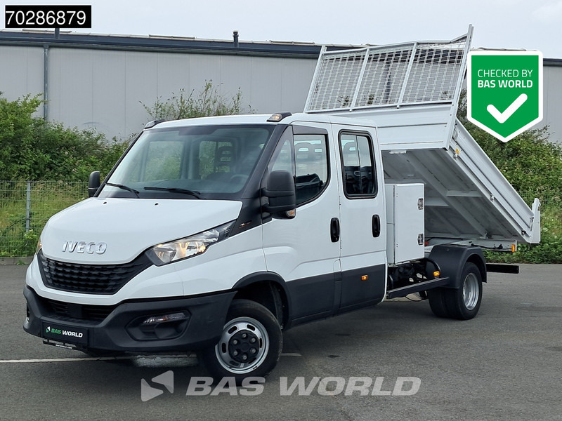 Iveco Daily 35C16 Kipper Doppel Kabine Doppelbereifung 3,5t AHK Navi Klima Tempomat Kamera Euro6 Kieper 2m3 A/C Towbar Cruise control - Flatbed van: picture 1 Iveco Daily 35C16 Kipper Doppel Kabine Doppelbereifung 3,5t AHK Navi Klima Tempomat Kamera Euro6 Kieper 2m3 A/C Towbar Cruise control - Flatbed van: picture 1