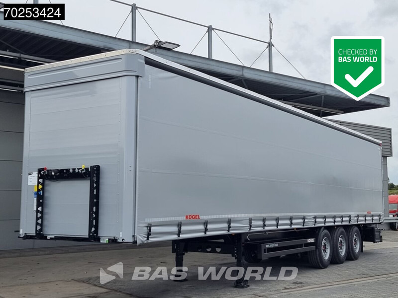New Curtainsider semi-trailer Kögel S24-1 3 axles NEW Hefdak liftas: picture 1