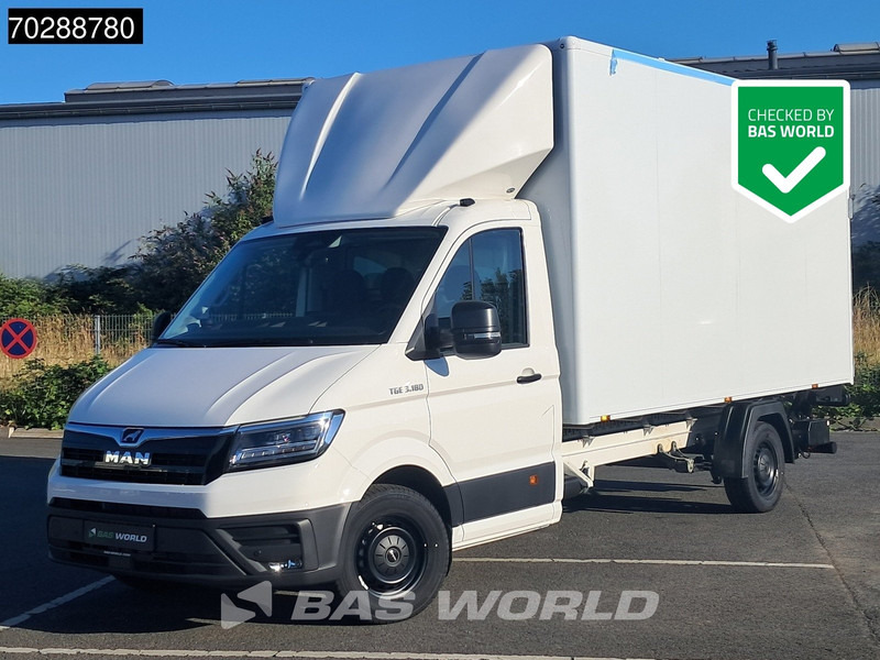 MAN TGE 3.180 Neu! Automatik 2025 Facelift Koffer Ladebordwand Navi Klima Tempomat LED Euro6 21m3 A/C Cruise control - Box van: picture 1 MAN TGE 3.180 Neu! Automatik 2025 Facelift Koffer Ladebordwand Navi Klima Tempomat LED Euro6 21m3 A/C Cruise control - Box van: picture 1