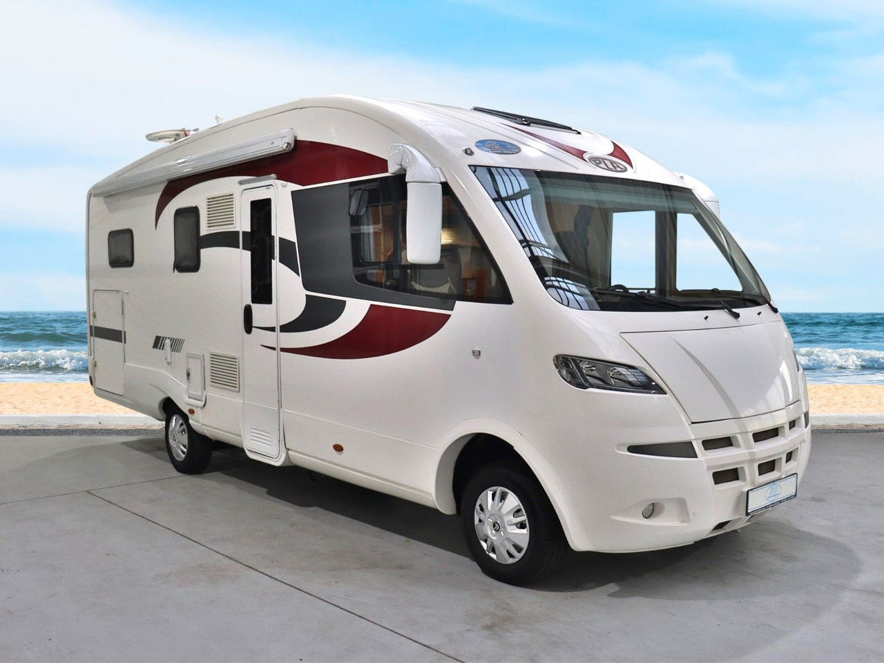 P.L.A. Sandy - Einzelbetten + Hubbett -TOP - Integrated motorhome: picture 1 P.L.A. Sandy - Einzelbetten + Hubbett -TOP - Integrated motorhome: picture 1
