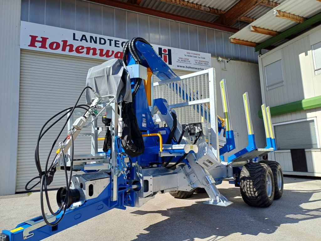 New Forestry trailer Binderberger RW 12 alpin mit BK 6-7000 S (20634): picture 6