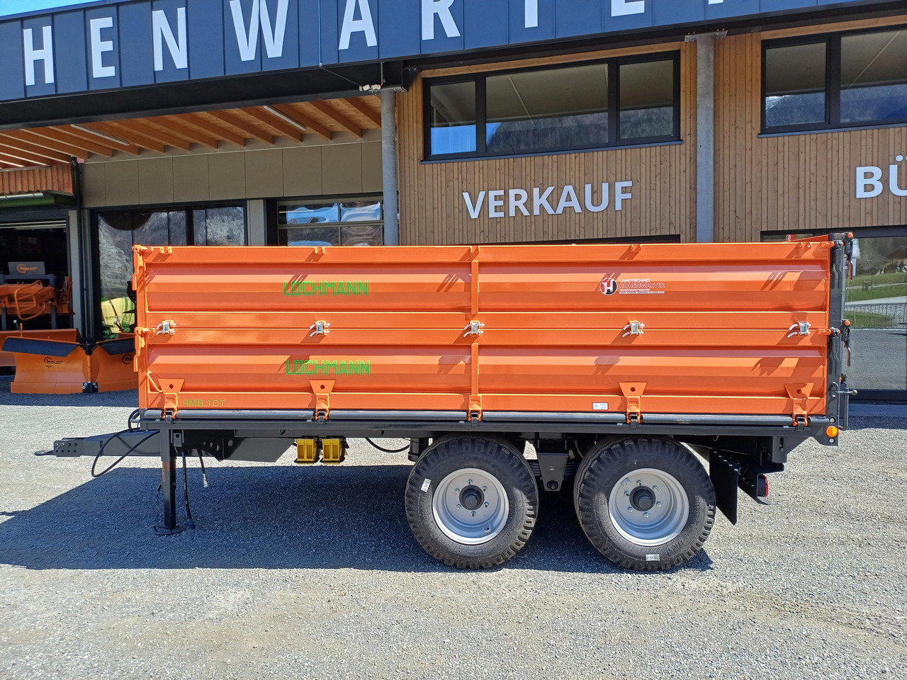 Lochmann RM 9.10 T (23125) - Farm tipping trailer/ Dumper: picture 2 Lochmann RM 9.10 T (23125) - Farm tipping trailer/ Dumper: picture 2