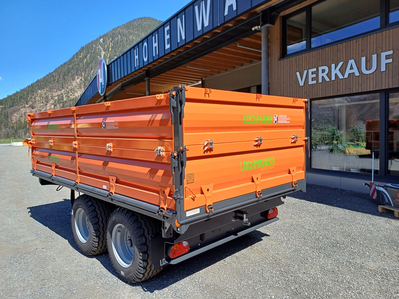 Lochmann RM 9.10 T (23125) - Farm tipping trailer/ Dumper: picture 3 Lochmann RM 9.10 T (23125) - Farm tipping trailer/ Dumper: picture 3