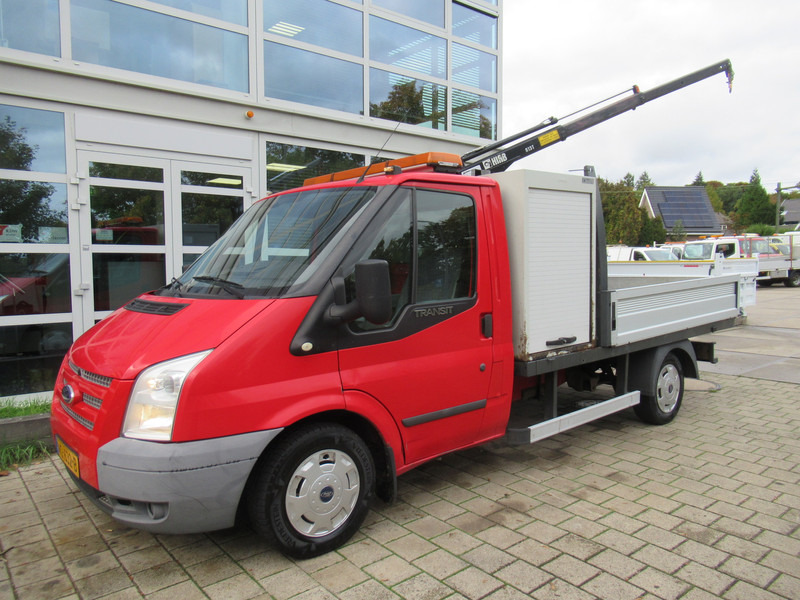 Ford Transit 300M 2.2 TDCI + HIAB 013T Kraan Kran Crane - Flatbed van: picture 2 Ford Transit 300M 2.2 TDCI + HIAB 013T Kraan Kran Crane - Flatbed van: picture 2