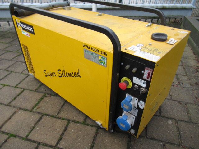 WFM QM135-25 7000-SHE Generator/Aggregaat - Generator set: picture 2 WFM QM135-25 7000-SHE Generator/Aggregaat - Generator set: picture 2