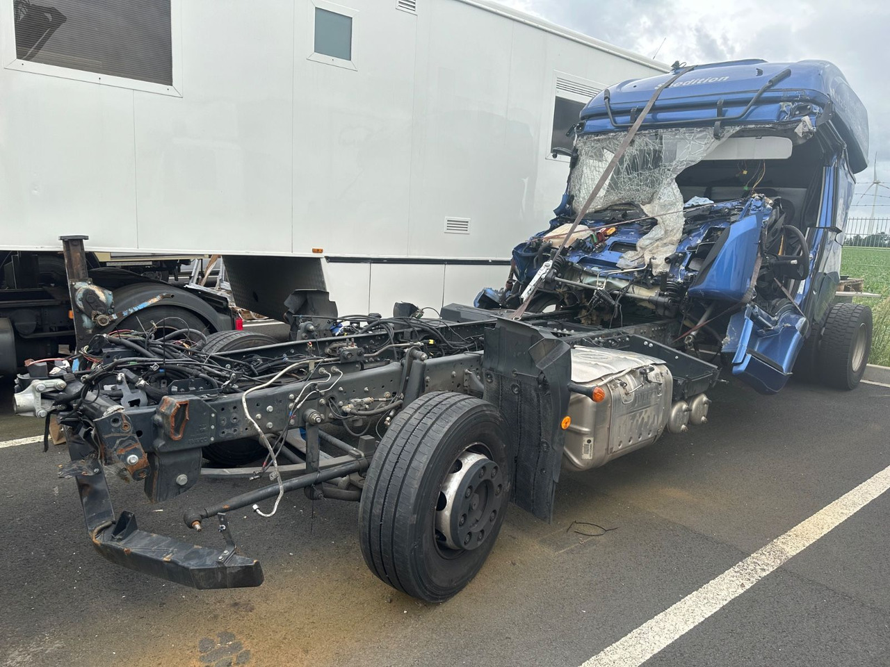 Cab chassis truck Iveco 110EL25 Unfallchassis ohne Motor/Getriebe: picture 14