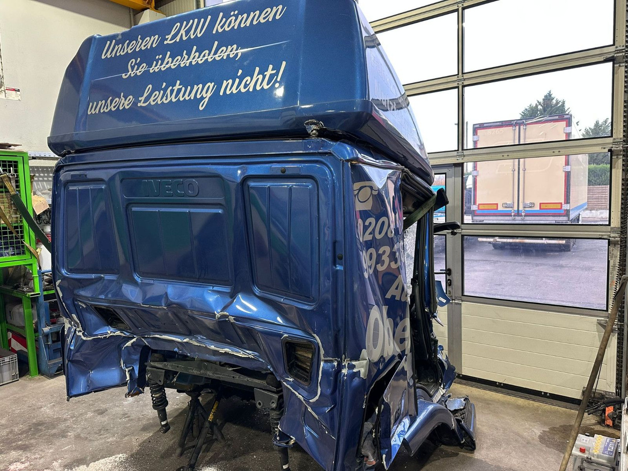 Cab chassis truck Iveco 110EL25 Unfallchassis ohne Motor/Getriebe: picture 8