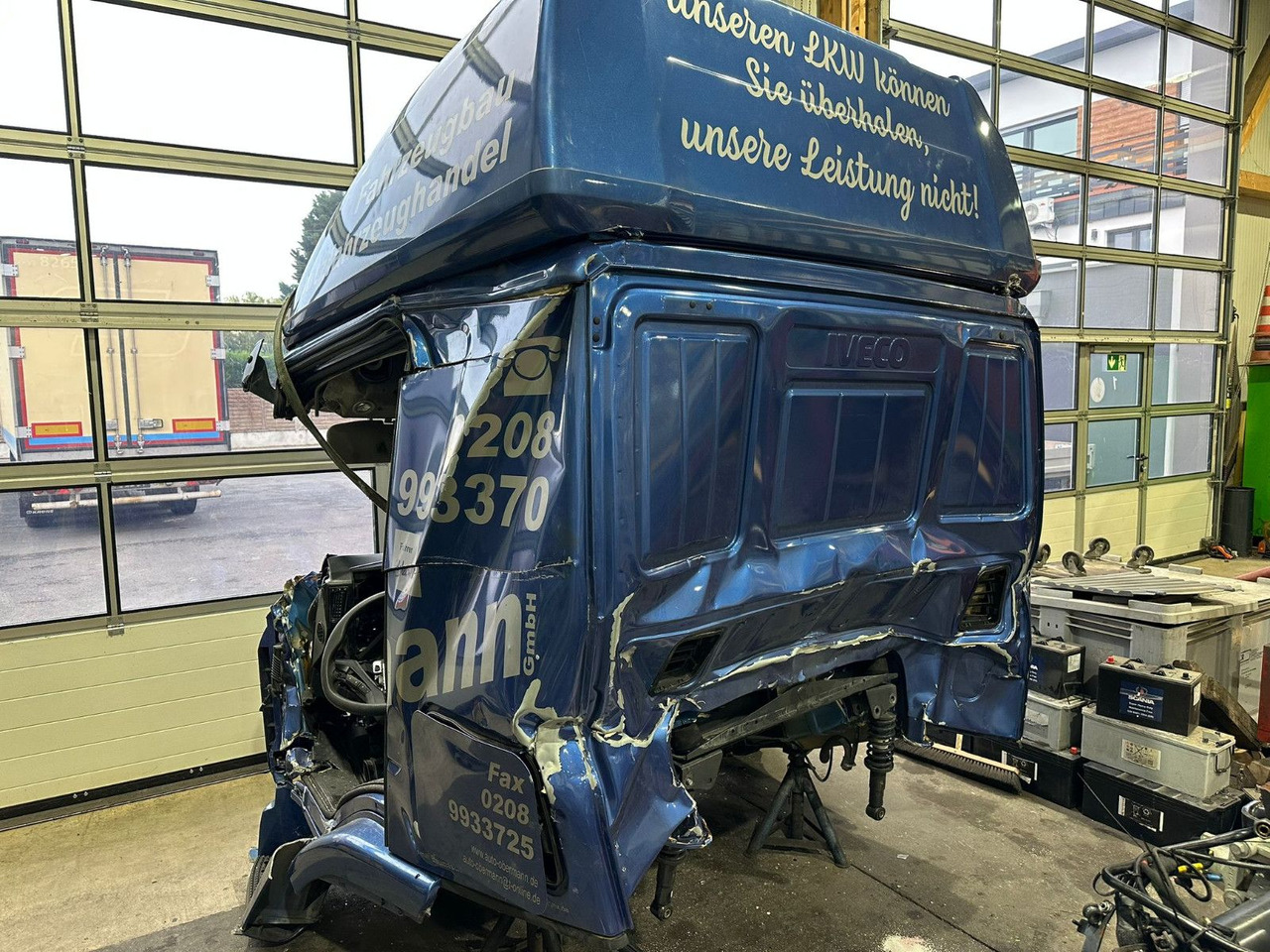 Cab chassis truck Iveco 110EL25 Unfallchassis ohne Motor/Getriebe: picture 7