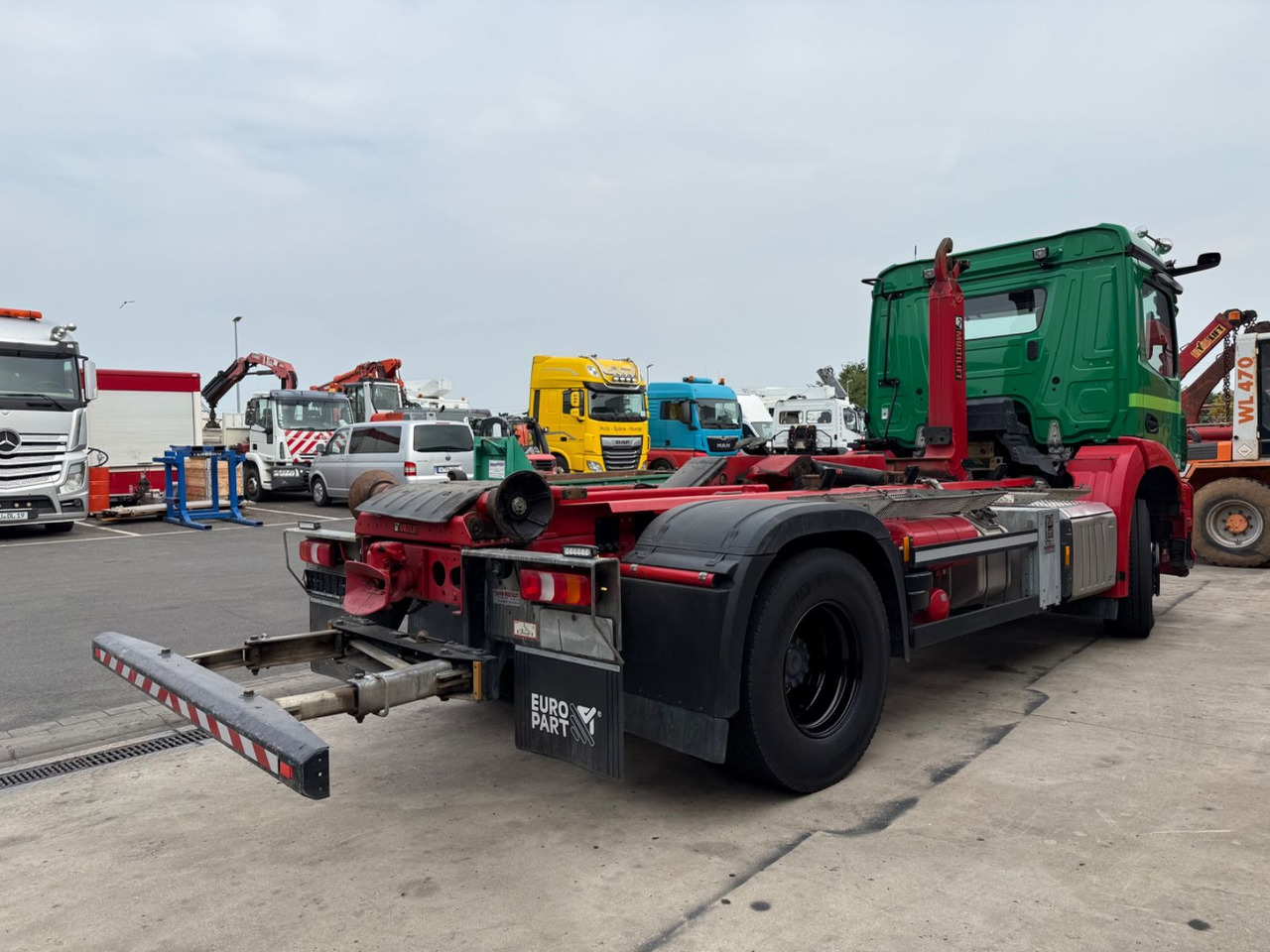Mercedes-Benz Arocs 1836/10,7L/Hiab Ultima 14S/4x2/Autom./Top - Hook lift truck: picture 5 Mercedes-Benz Arocs 1836/10,7L/Hiab Ultima 14S/4x2/Autom./Top - Hook lift truck: picture 5
