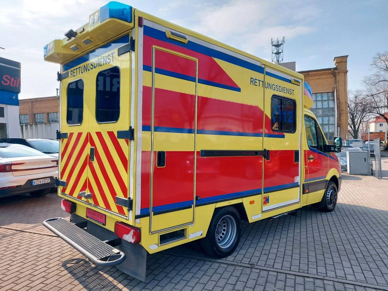 New Ambulance Mercedes-Benz Sprinter II Pritsche 516 Autom. RTW Ambulance: picture 7