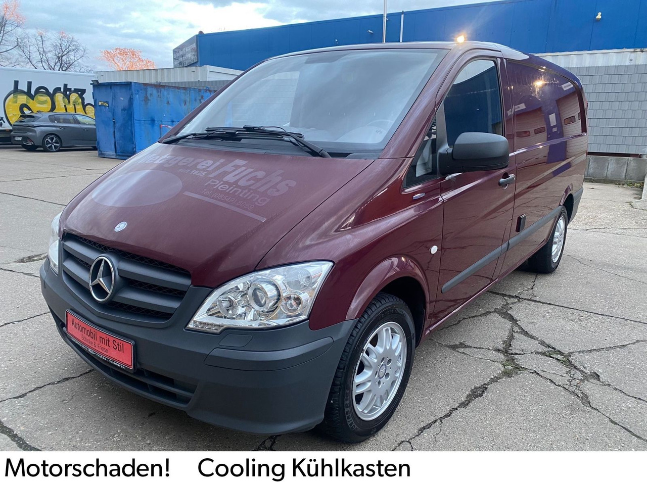Mercedes-Benz Vito 116 CDI Lang KÜHLKASTENWAGEN KERSTNER XENON - Refrigerated van: picture 1 Mercedes-Benz Vito 116 CDI Lang KÜHLKASTENWAGEN KERSTNER XENON - Refrigerated van: picture 1