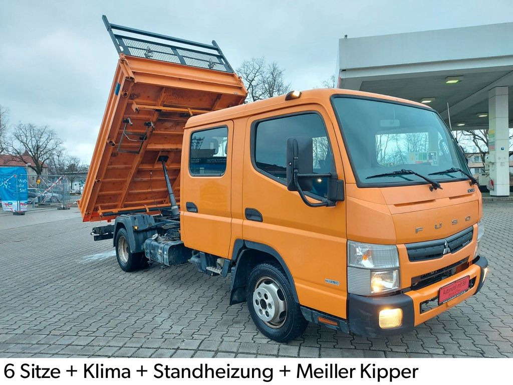 Mitsubishi CANTER FUSO DOKA 6 Sitze Klima 3 Seiten Kipper - Tipper van, Combi van: picture 1 Mitsubishi CANTER FUSO DOKA 6 Sitze Klima 3 Seiten Kipper - Tipper van, Combi van: picture 1