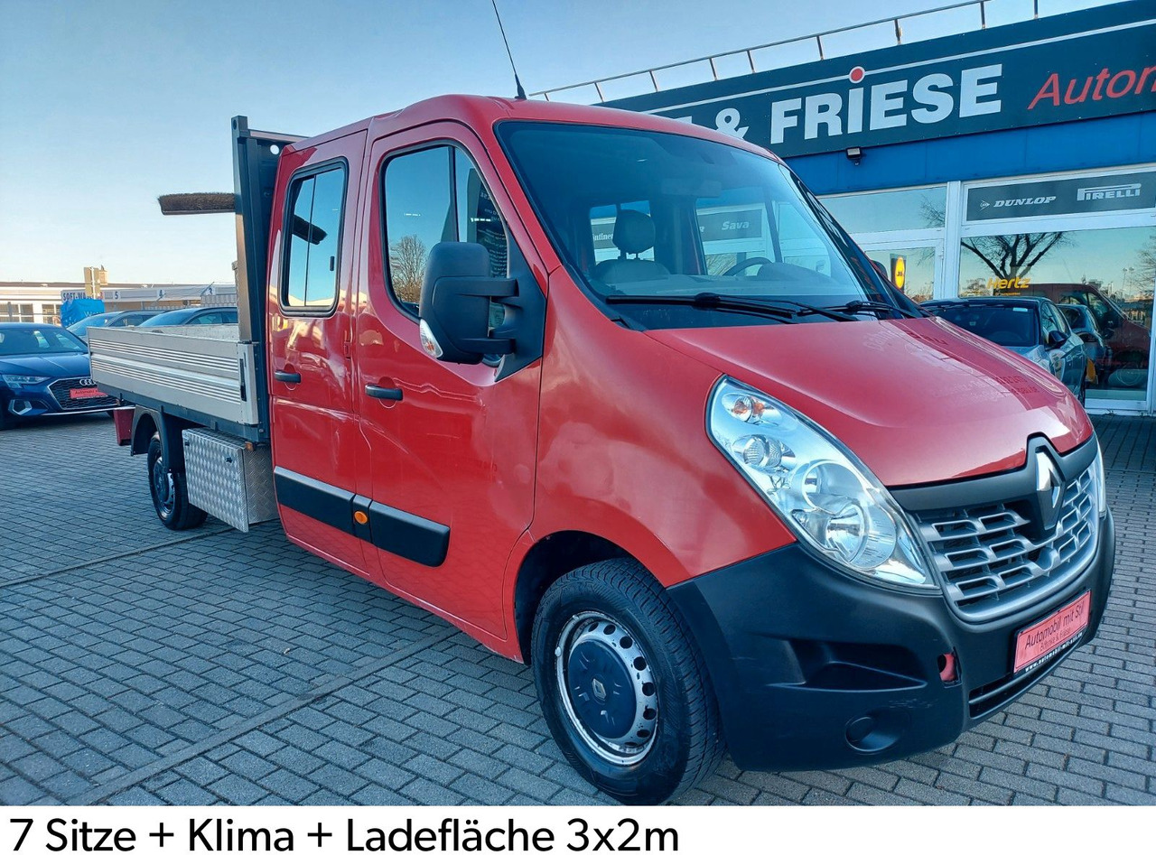 Renault Master III DoKa L3 lang KLIMA AHK TÜV - Flatbed van, Combi van: picture 1 Renault Master III DoKa L3 lang KLIMA AHK TÜV - Flatbed van, Combi van: picture 1