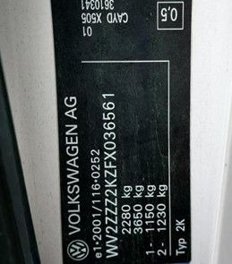 Passenger van Volkswagen Caddy Maxi 5 SITZE lang KLIMA AHK: picture 6