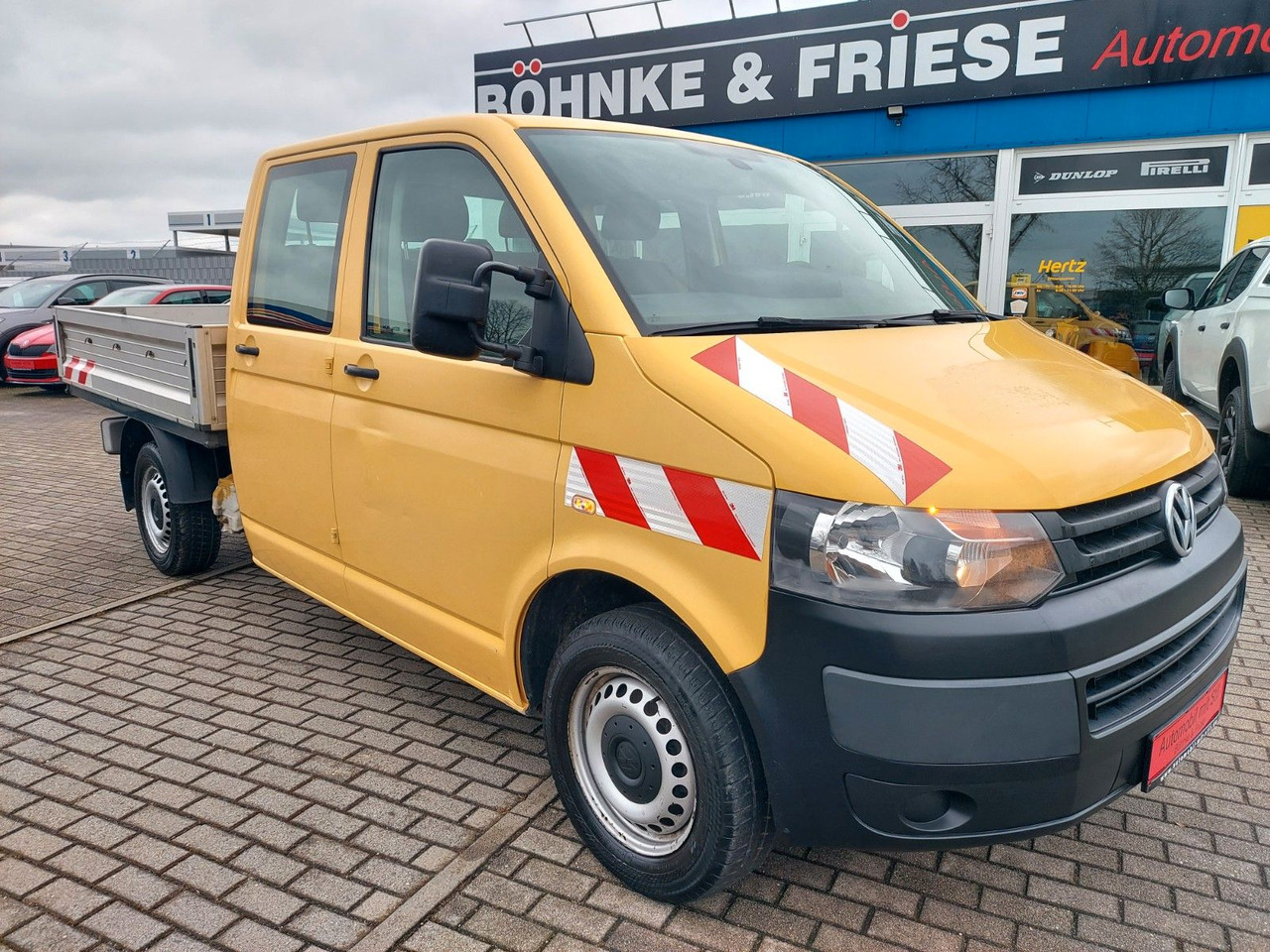 Volkswagen T5 Pritsche Doppelkabine KLIMA NAVI 6 SITZE AHK - Flatbed van, Combi van: picture 1 Volkswagen T5 Pritsche Doppelkabine KLIMA NAVI 6 SITZE AHK - Flatbed van, Combi van: picture 1