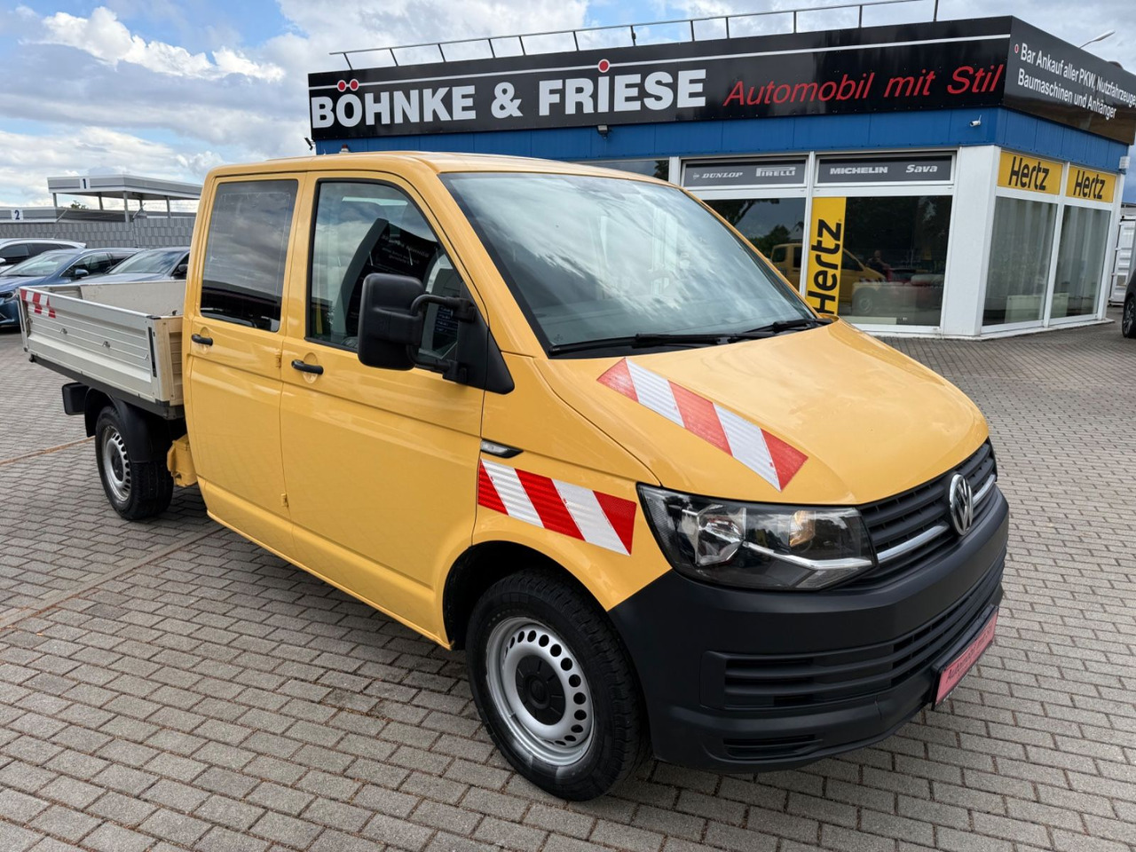 Volkswagen T6 Transporter Pritsche DOKA KLIMA NAVI - Flatbed van, Combi van: picture 1 Volkswagen T6 Transporter Pritsche DOKA KLIMA NAVI - Flatbed van, Combi van: picture 1