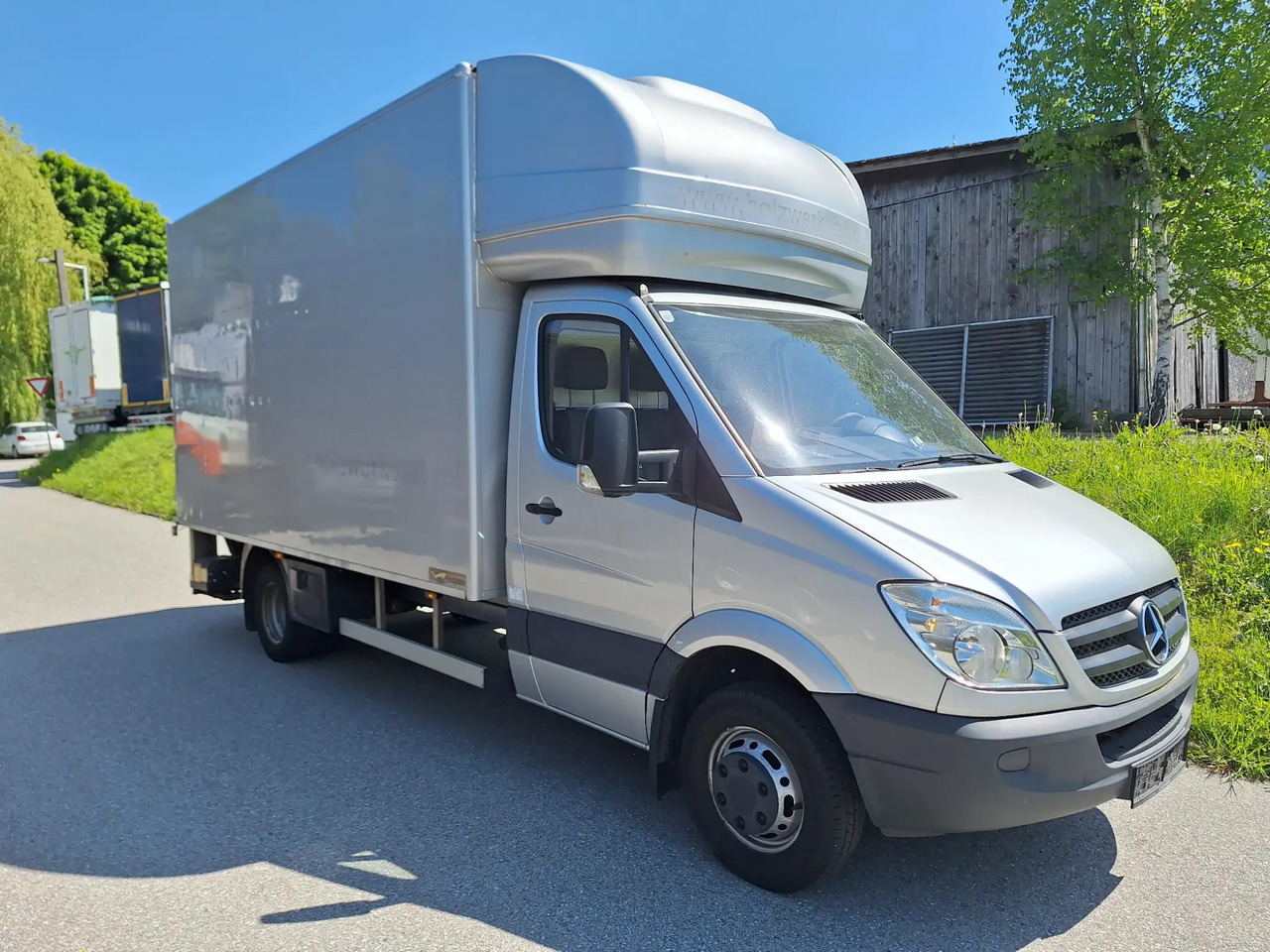 1 Stk. LKW (Mercedes) - Box van: picture 1 1 Stk. LKW (Mercedes) - Box van: picture 1