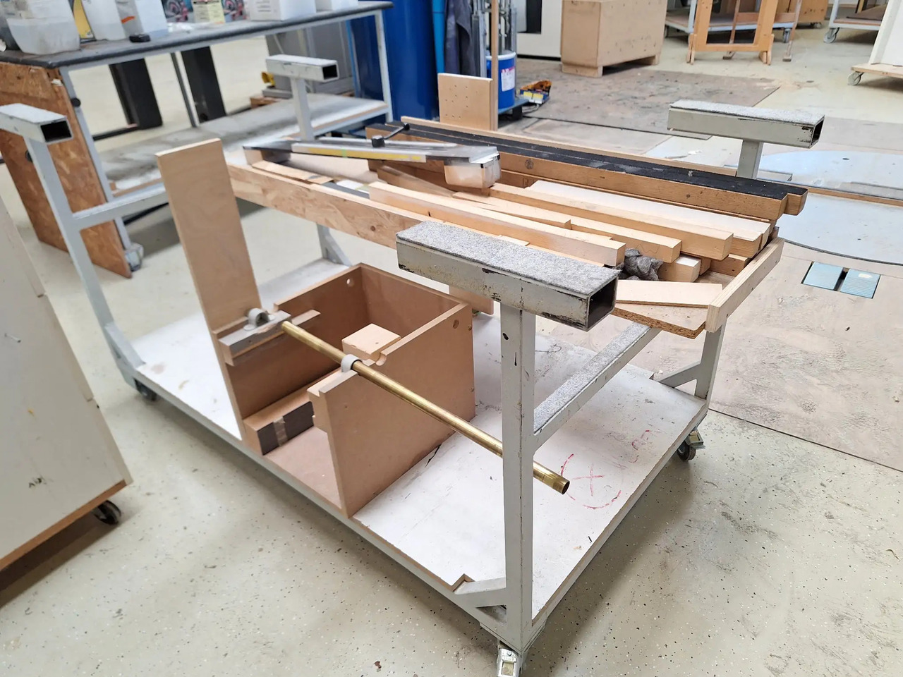 1 Stk. Transportwagen - Material handling equipment: picture 3 1 Stk. Transportwagen - Material handling equipment: picture 3