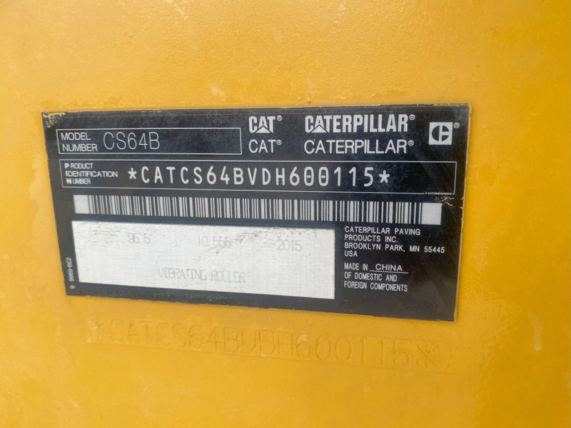 Roller Caterpillar CS64B NVT: picture 19