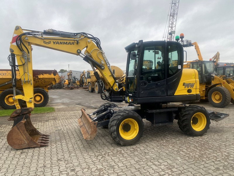 Yanmar B95w NVT - Wheel excavator: picture 1 Yanmar B95w NVT - Wheel excavator: picture 1