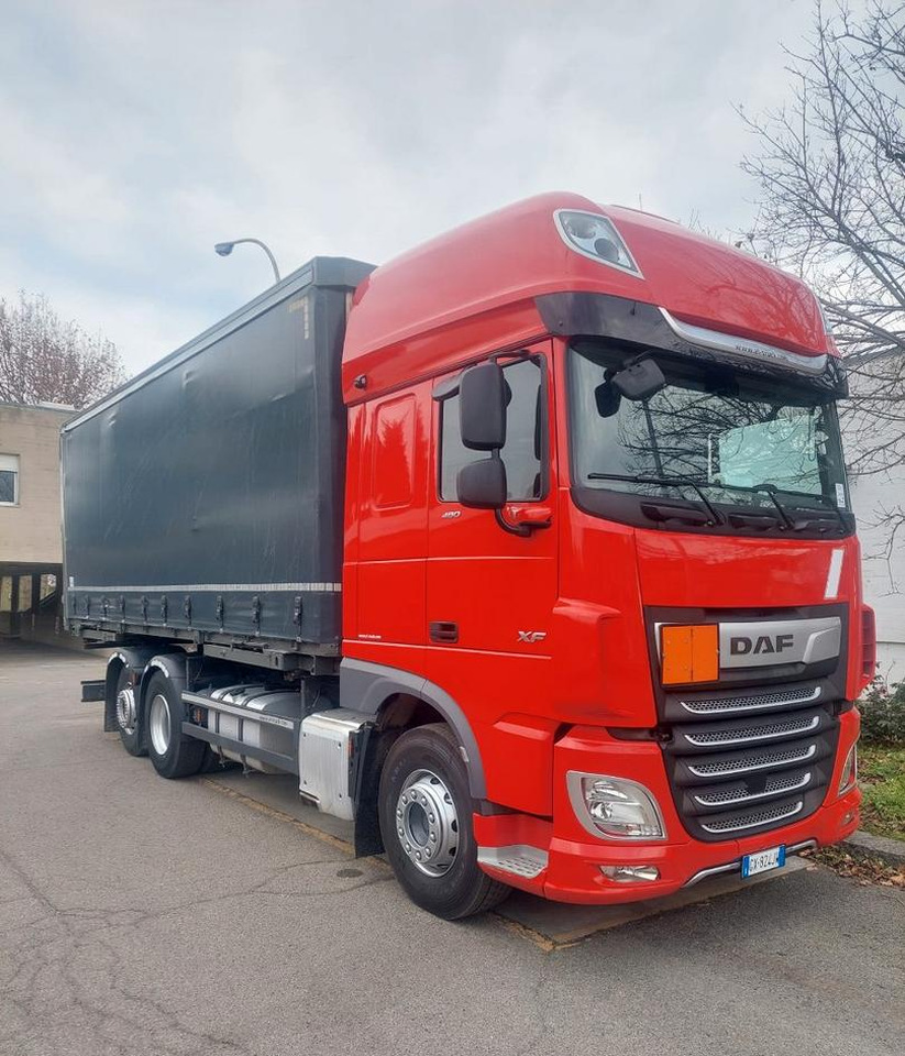 Daf xf 480 3 assi casse mobili INTARDER - Curtainsider truck: picture 1 Daf xf 480 3 assi casse mobili INTARDER - Curtainsider truck: picture 1