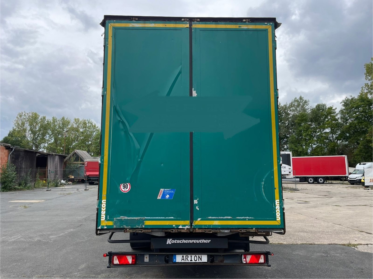Kotschenreuther TWB 218 Pritsche+Plane/2-Achs/WECON/7,3m/14950kg - Curtainsider trailer: picture 5 Kotschenreuther TWB 218 Pritsche+Plane/2-Achs/WECON/7,3m/14950kg - Curtainsider trailer: picture 5
