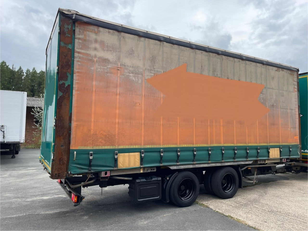 Kotschenreuther TWB 218 Pritsche+Plane/2-Achs/WECON/7,3m/14950kg - Curtainsider trailer: picture 4 Kotschenreuther TWB 218 Pritsche+Plane/2-Achs/WECON/7,3m/14950kg - Curtainsider trailer: picture 4