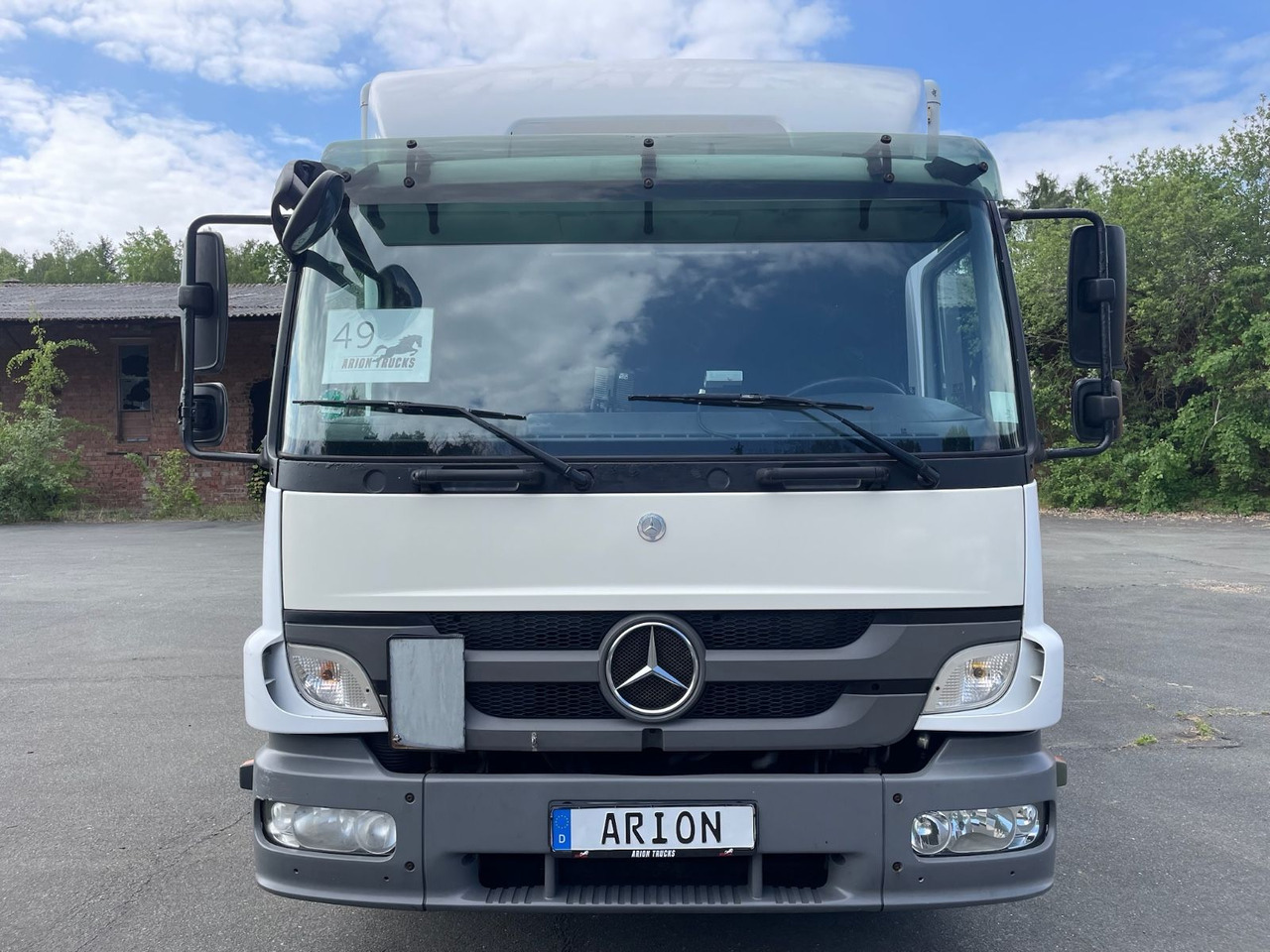 Mercedes-Benz Atego 2 1222 4x2 Koffer/LBW/DAUTEL/8,25m/AC/EU5 - Box truck: picture 2 Mercedes-Benz Atego 2 1222 4x2 Koffer/LBW/DAUTEL/8,25m/AC/EU5 - Box truck: picture 2