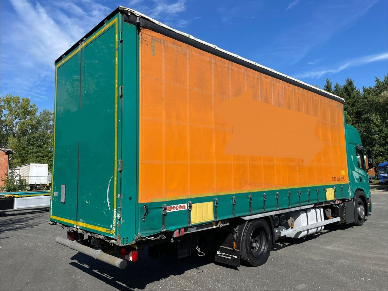 Scania G450 Pritsche+Plane/Wechsler/WECON/StandAC/EU6d - Curtainsider truck: picture 4 Scania G450 Pritsche+Plane/Wechsler/WECON/StandAC/EU6d - Curtainsider truck: picture 4