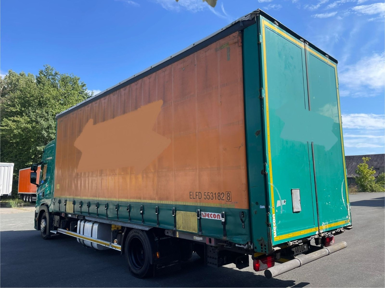 Scania G450 Pritsche+Plane/Wechsler/WECON/StandAC/EU6d - Curtainsider truck: picture 5 Scania G450 Pritsche+Plane/Wechsler/WECON/StandAC/EU6d - Curtainsider truck: picture 5