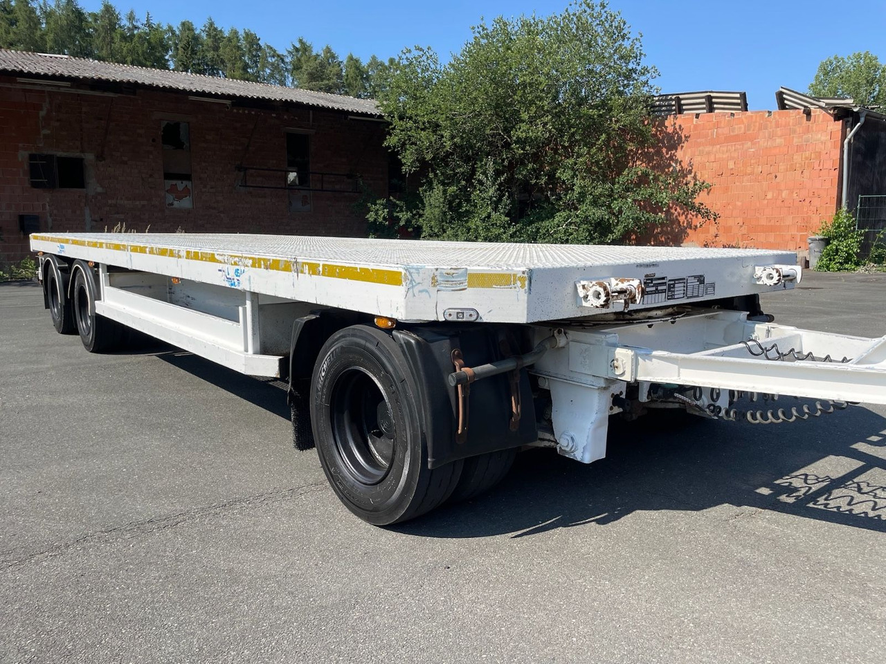 Verem RPE 25T Abschlepp-Anhänger/7,8m/19300kg - Dropside/ Flatbed trailer: picture 1 Verem RPE 25T Abschlepp-Anhänger/7,8m/19300kg - Dropside/ Flatbed trailer: picture 1
