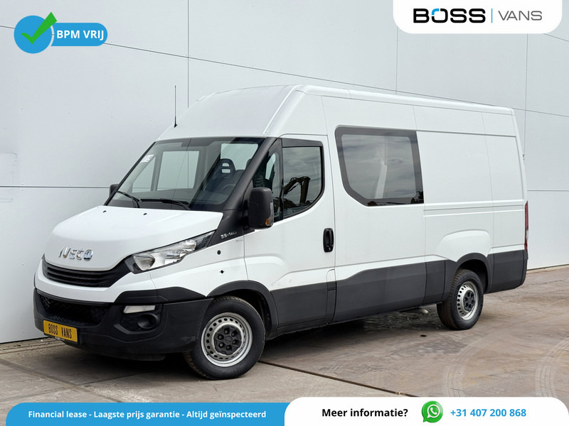 Iveco Daily 35S14 2.3 L2H2 Dubbele Cabine 7 Stoelen Airco Cruise Control Trekhaak 3.5t Lucht geveerde stoel - Panel van, Combi van: picture 1 Iveco Daily 35S14 2.3 L2H2 Dubbele Cabine 7 Stoelen Airco Cruise Control Trekhaak 3.5t Lucht geveerde stoel - Panel van, Combi van: picture 1