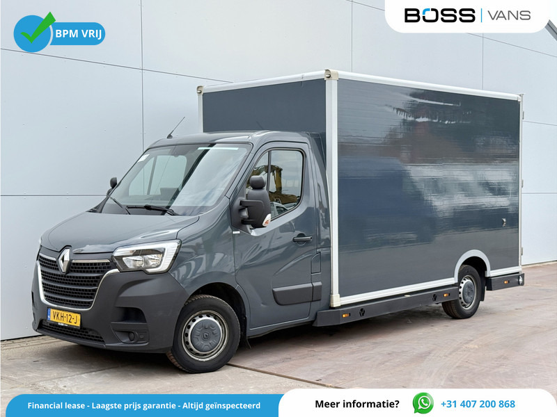 Renault Master Plancher T35 2.3 dCi 150pk Luchtvering Airco Cruise Control Plancher Foodtruck Meubelbak Paardenwagen - Box van: picture 1 Renault Master Plancher T35 2.3 dCi 150pk Luchtvering Airco Cruise Control Plancher Foodtruck Meubelbak Paardenwagen - Box van: picture 1