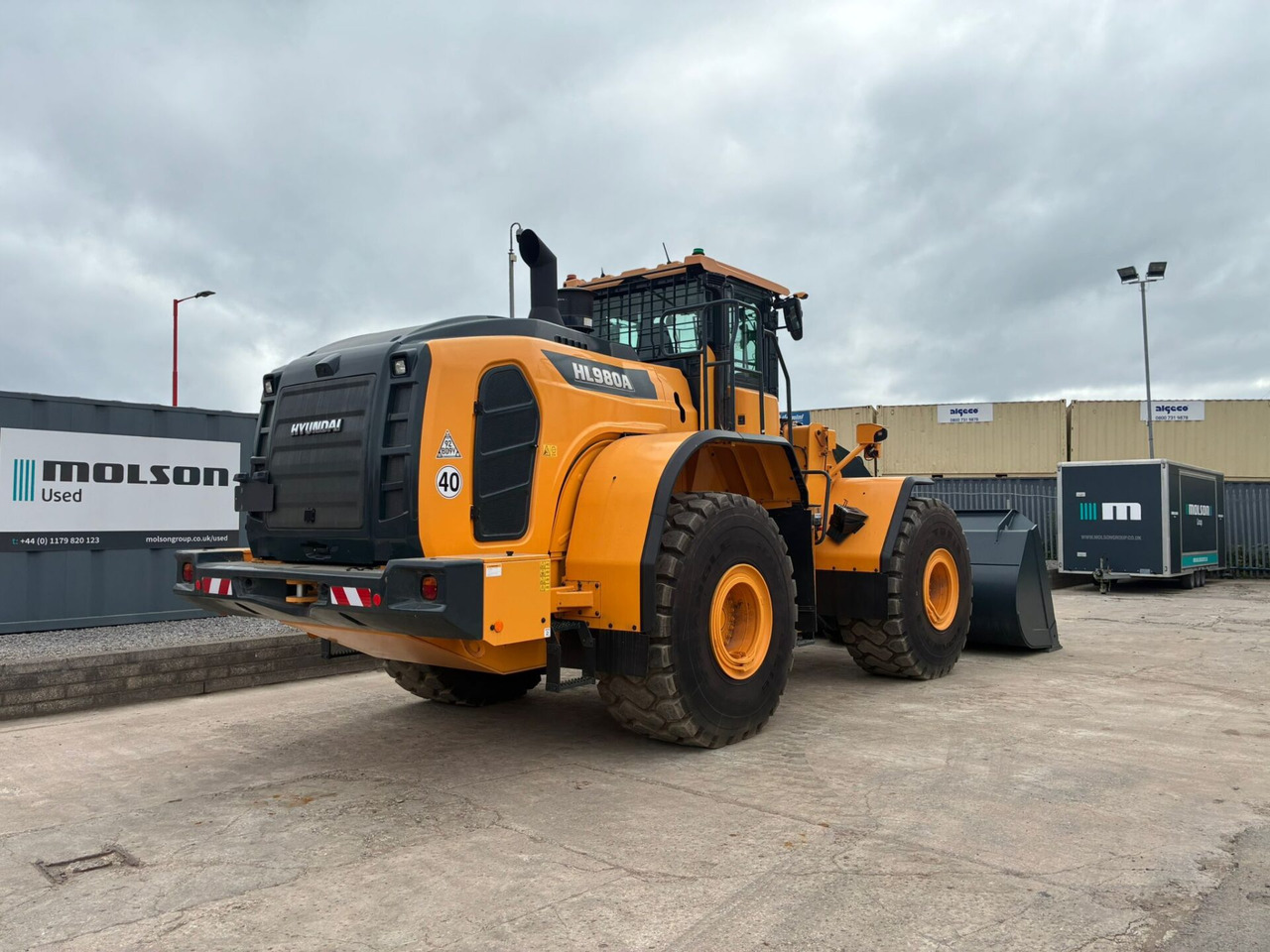 Hyundai HL980A - Wheel loader: picture 5 Hyundai HL980A - Wheel loader: picture 5