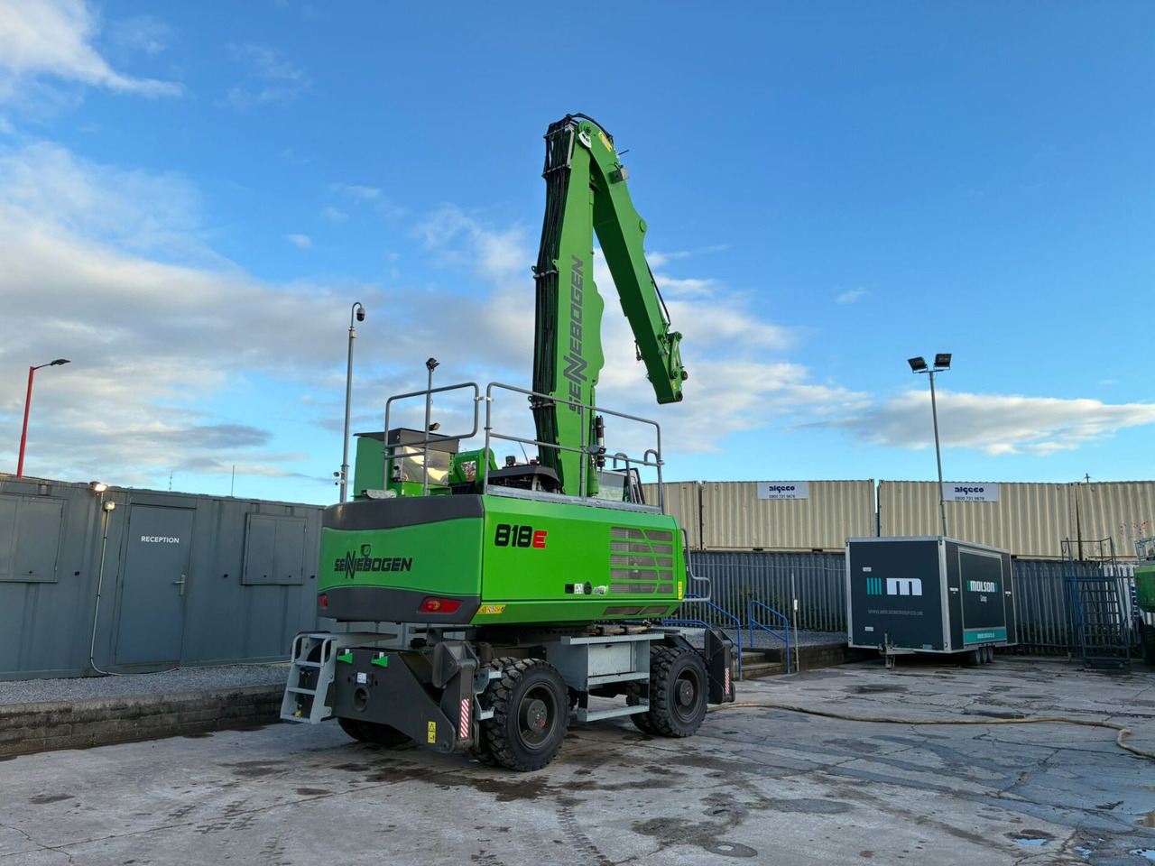 Sennebogen 818E Electric - Waste/ Industry handler: picture 5 Sennebogen 818E Electric - Waste/ Industry handler: picture 5