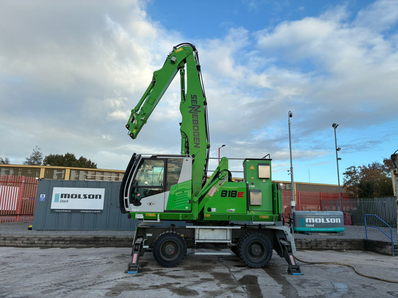 Sennebogen 818E Electric - Waste/ Industry handler: picture 2 Sennebogen 818E Electric - Waste/ Industry handler: picture 2