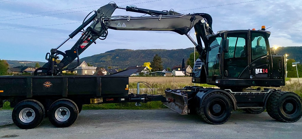 Wheel excavator Hydrema MX 14: picture 1