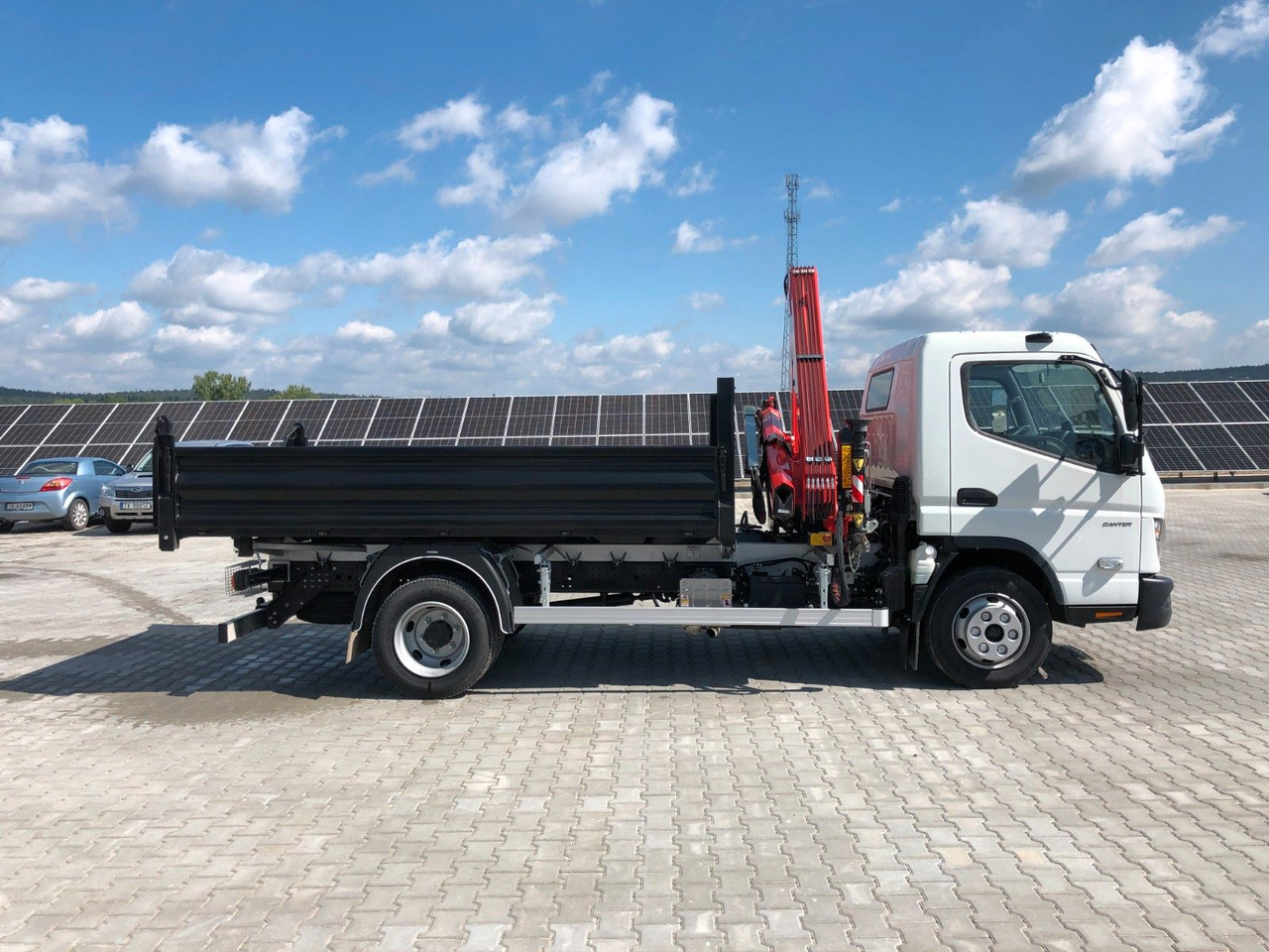 FUSO CANTER 9C18 mit FASSI F65B - Tipper, Crane truck: picture 4 FUSO CANTER 9C18 mit FASSI F65B - Tipper, Crane truck: picture 4