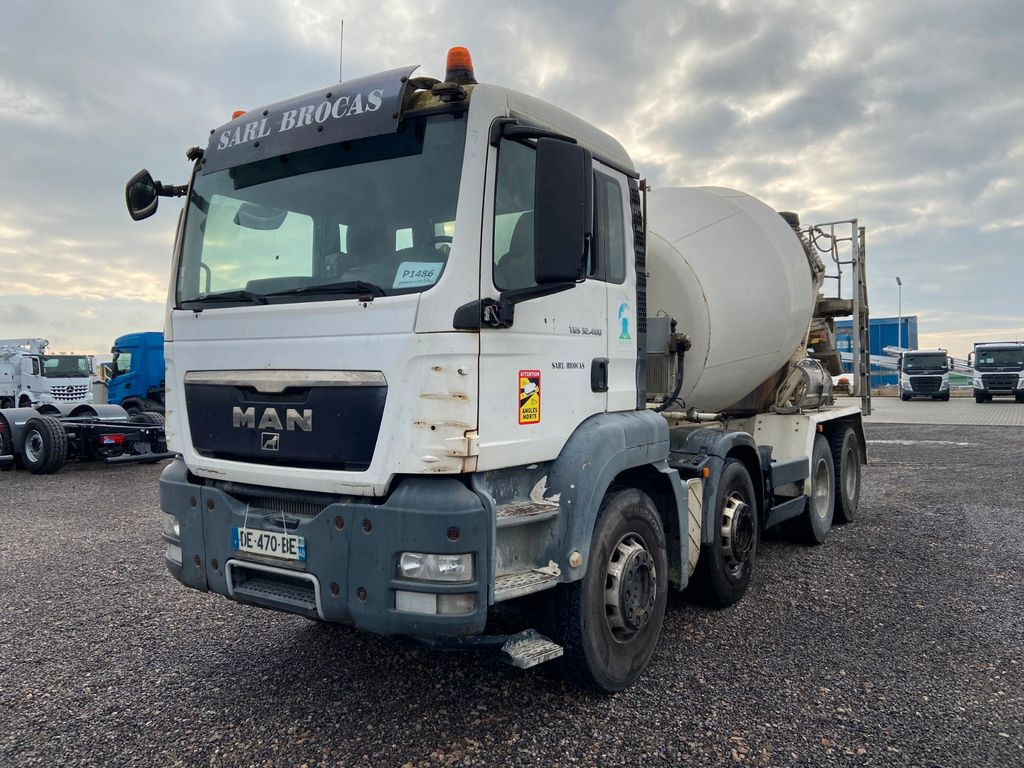 MAN TGA 32.400 STETTER 8,5M3 - Concrete mixer truck: picture 2 MAN TGA 32.400 STETTER 8,5M3 - Concrete mixer truck: picture 2