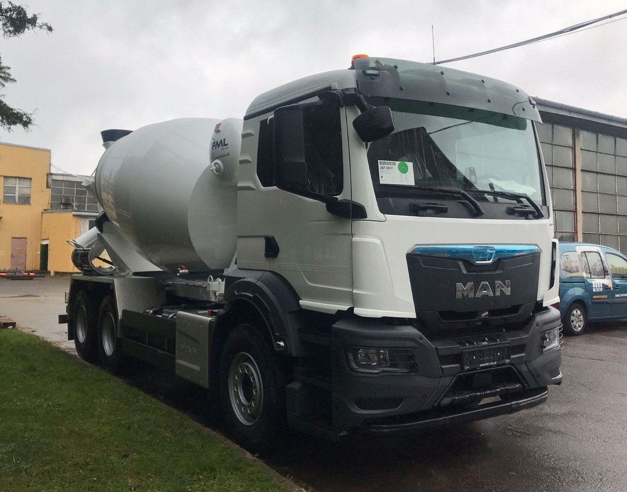 MAN TGS 33.400 6x4 EURO2 FML 9 M3 - Concrete mixer truck: picture 1 MAN TGS 33.400 6x4 EURO2 FML 9 M3 - Concrete mixer truck: picture 1