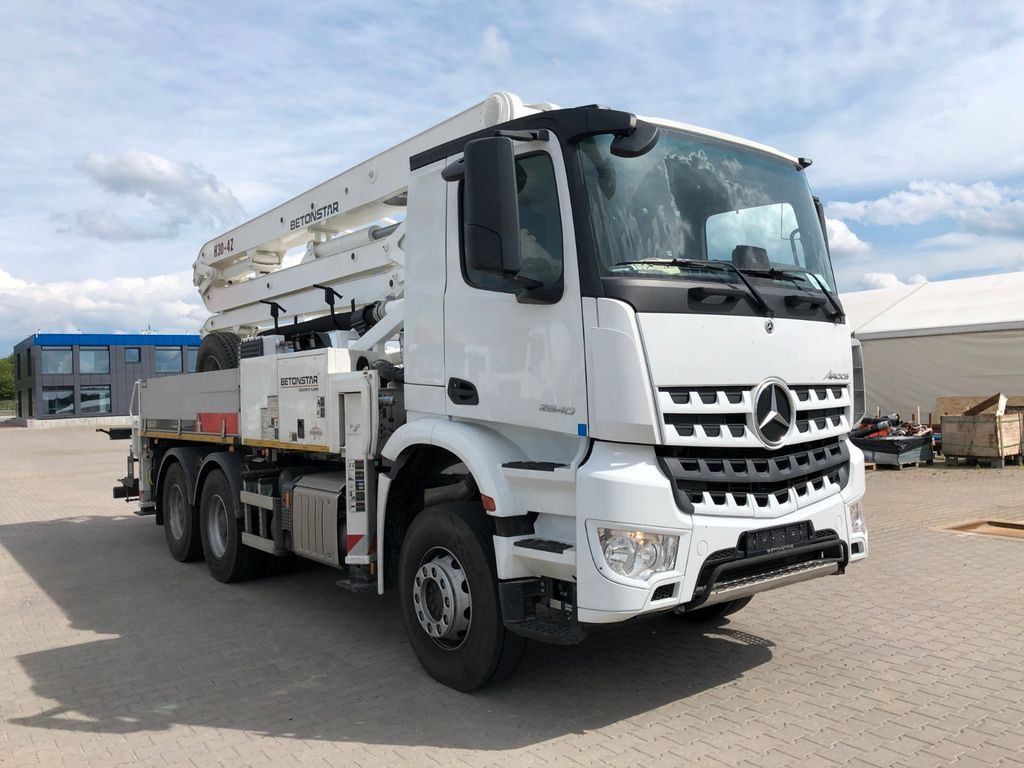 Mercedes-Benz AROCS 2840 BETONPUMPE BETONSTAR H30.14S-4Z - Concrete pump truck: picture 1 Mercedes-Benz AROCS 2840 BETONPUMPE BETONSTAR H30.14S-4Z - Concrete pump truck: picture 1