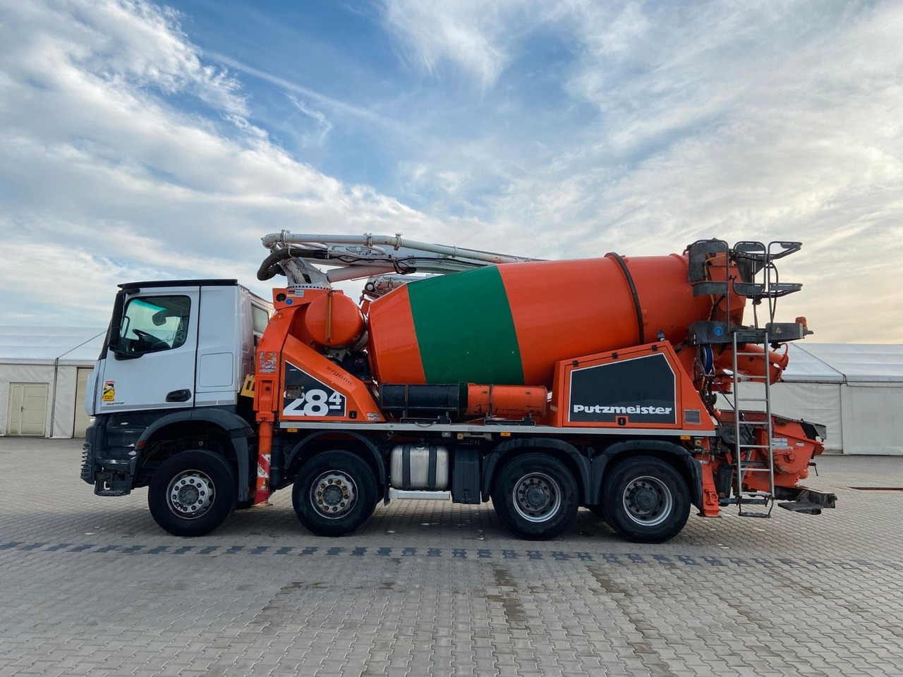 Mercedes-Benz AROCS 3245 PUTZMEISTER 28-4 77S - Mixer pump truck: picture 5 Mercedes-Benz AROCS 3245 PUTZMEISTER 28-4 77S - Mixer pump truck: picture 5