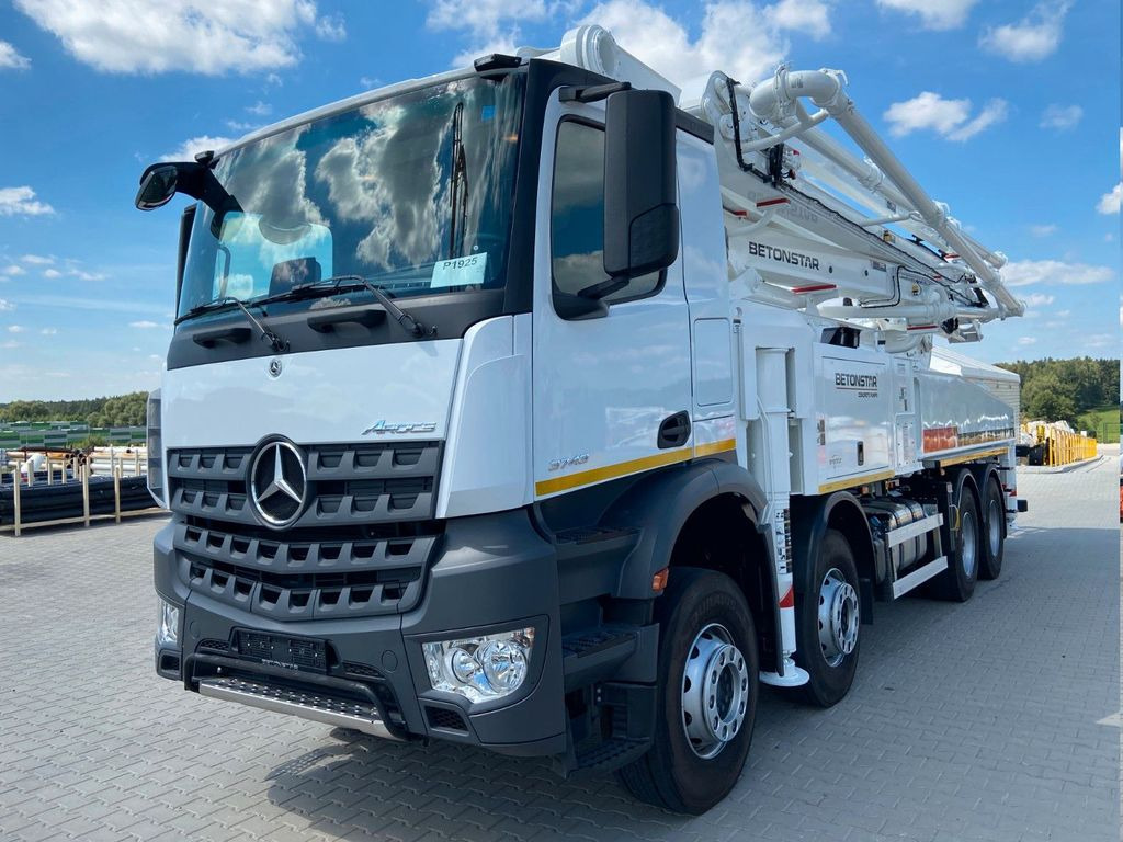 Mercedes-Benz AROCS 3743 BETONSTAR H47.16-5RZ - Concrete pump truck: picture 2 Mercedes-Benz AROCS 3743 BETONSTAR H47.16-5RZ - Concrete pump truck: picture 2